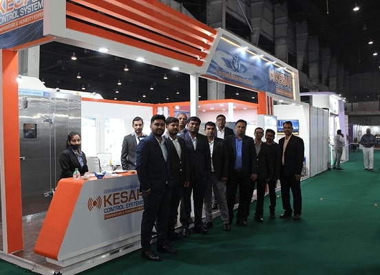 Kesar event booth at event