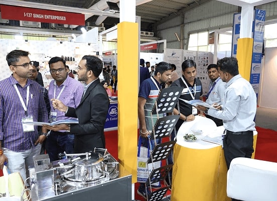 Kesar booth at trade event