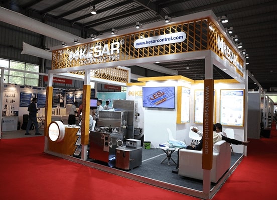 Kesar Controls Product Booth