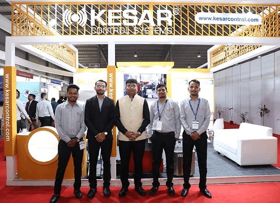 Kesar product display at event