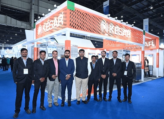 Kesar team presentation at event