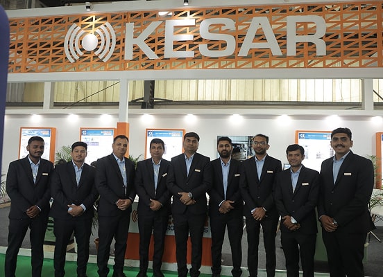 Kesar team at an event