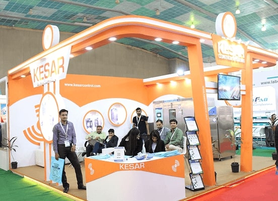 Kesar products displayed at event