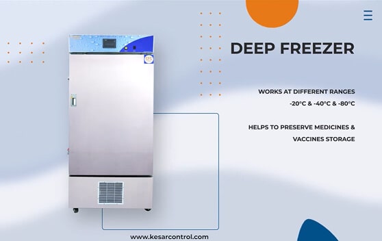 Poster for Kesar's product video Deep Frezer